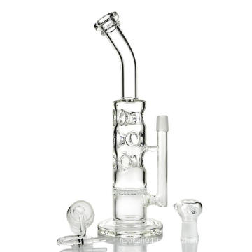 Honey Percs Fab Eggs Recyclers Hookah Glass Smoking Water Pipes (ES-GB-357)